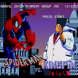 Amazing Spider-Man Vs The Kingpin, The (U) Title Screen